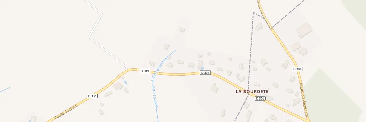 Plan du 1071 Rte de Béou à Gargas
