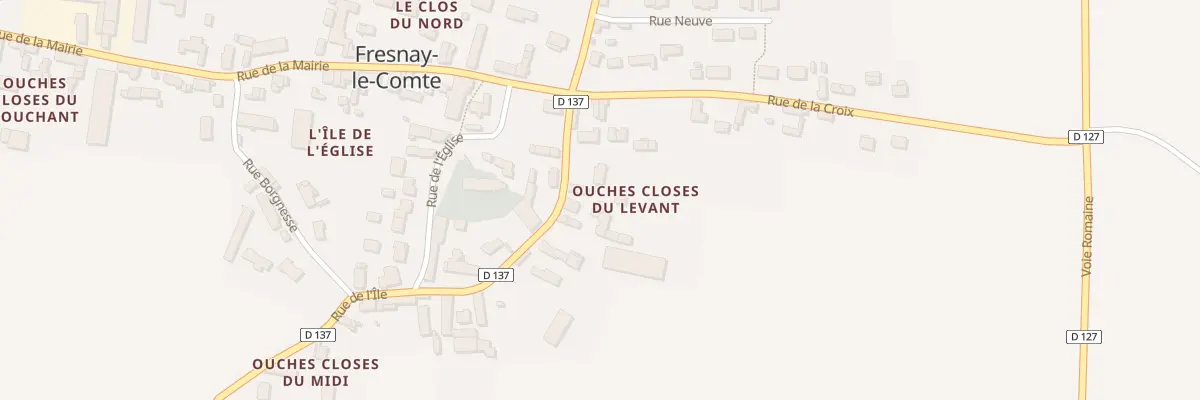 Plan du 3 Rue de l’Ile à Fresnay-le-Comte
