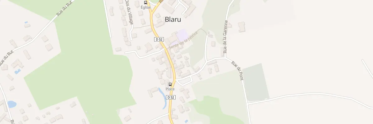 Plan du 5 Pl Saint Hilaire à Blaru