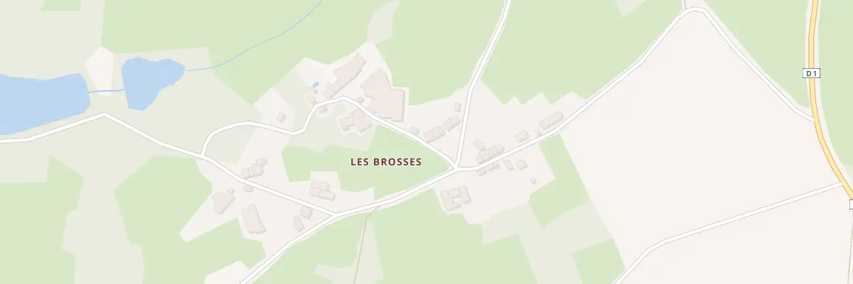 Plan du 18 Les Brosses à Azerables