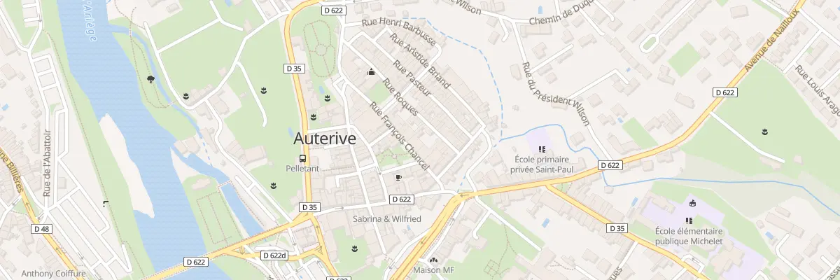 Plan du 10 Rue Francois Chancel à Auterive