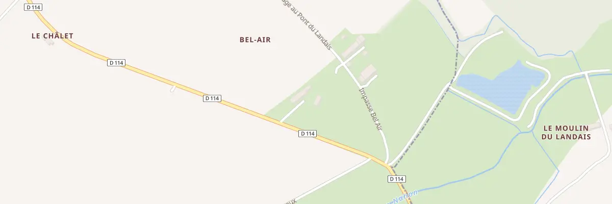 Plan du 5039 Bel Air à Selles-sur-Nahon