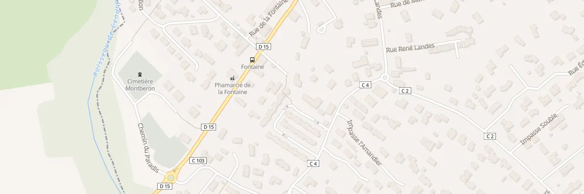 Plan du 36 Rue Léo Ferré à Montberon