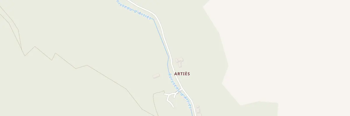 Plan du 402 Arties à Auzat