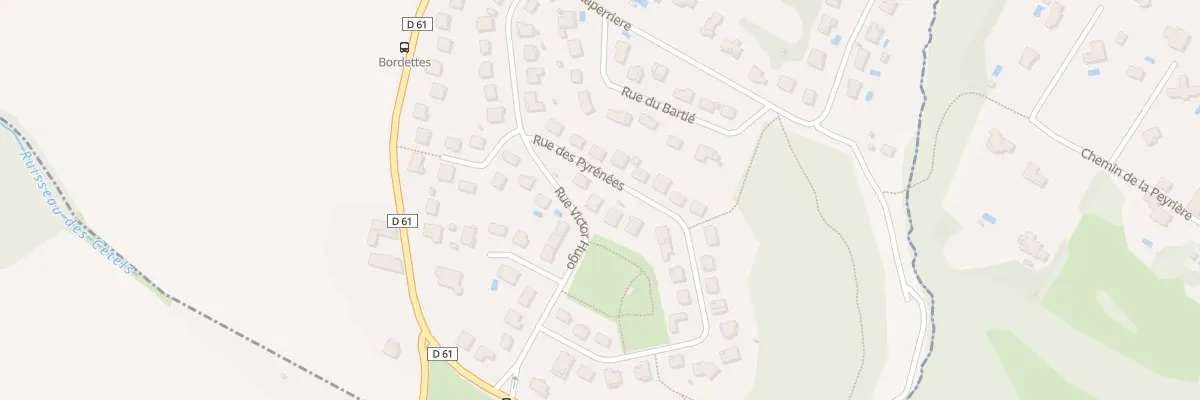Plan du 15 Rue Victor Hugo à Saint-Geniès-Bellevue