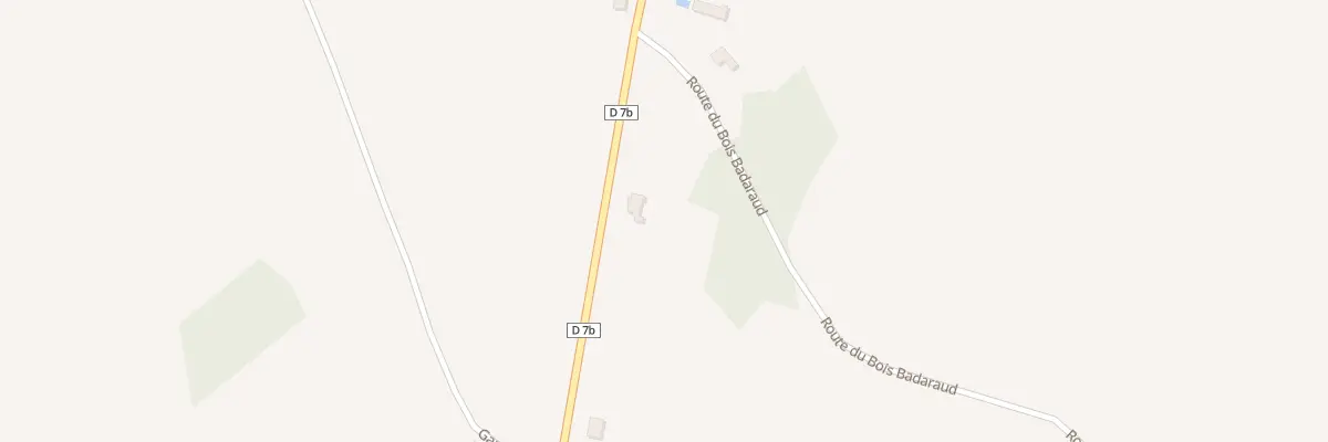 Plan du 73 Rte de Glanges à Saint-Bonnet-Briance