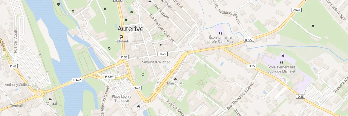 Plan du 30 Rue Anatole France à Auterive
