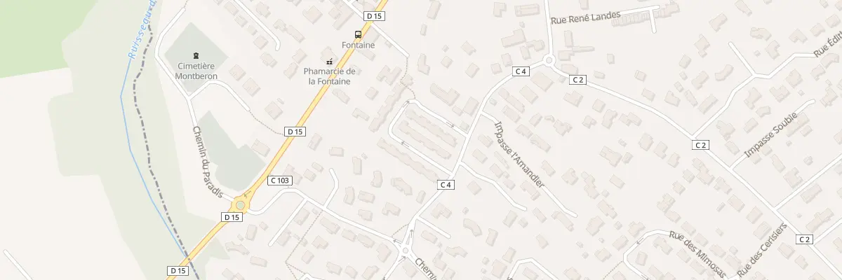 Plan du 9 Rue Léo Ferré à Montberon