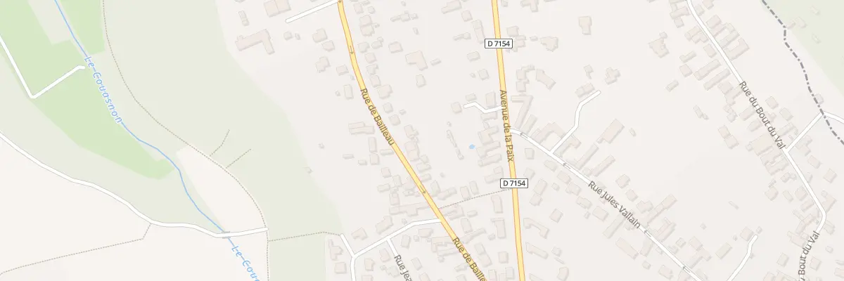 Plan du 16 Rue de Bailleau à Lèves