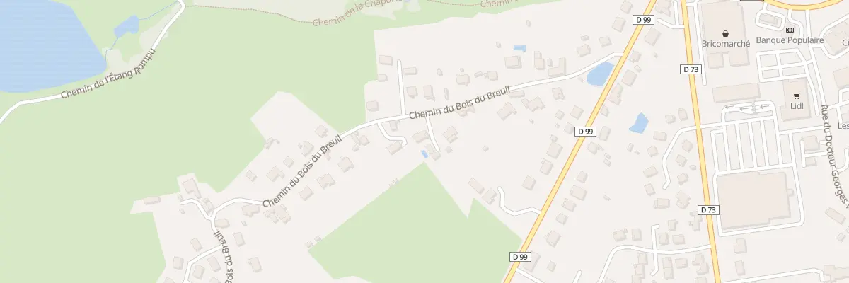 Plan du 18 Che du Bois du Breuil à La Souterraine