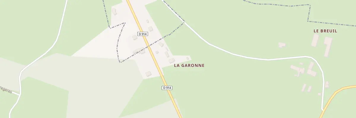 Plan du 5446 Le Breuil à Saint-Sulpice-Laurière