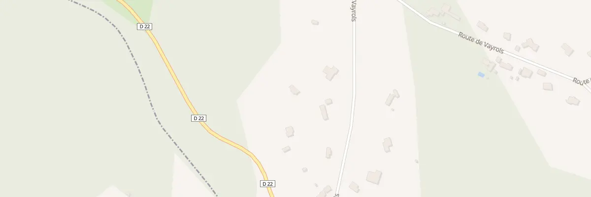 Plan du 345 Rte de la Tour de Vayrols à Flaujac-Poujols