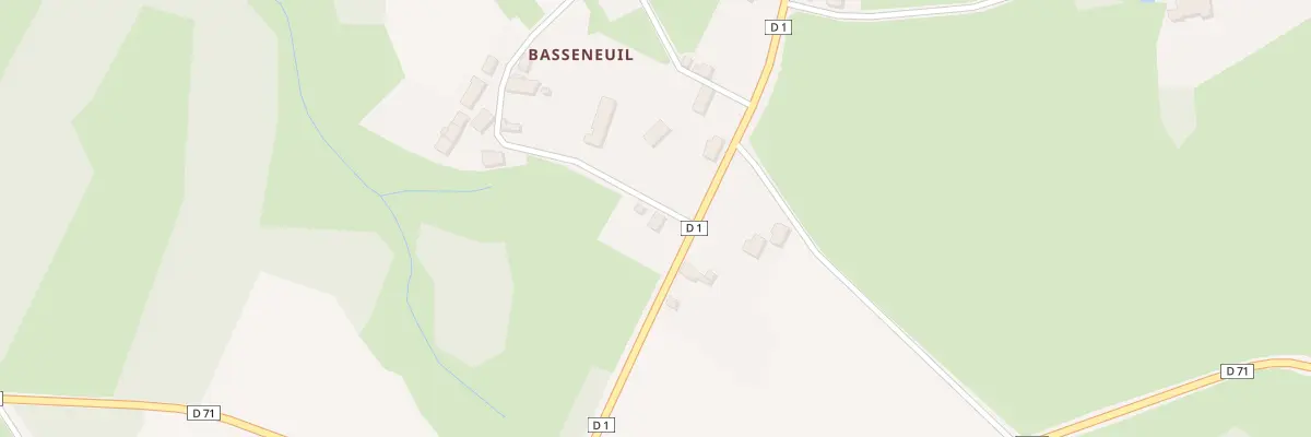 Plan du 10 Basseneuille à Vareilles
