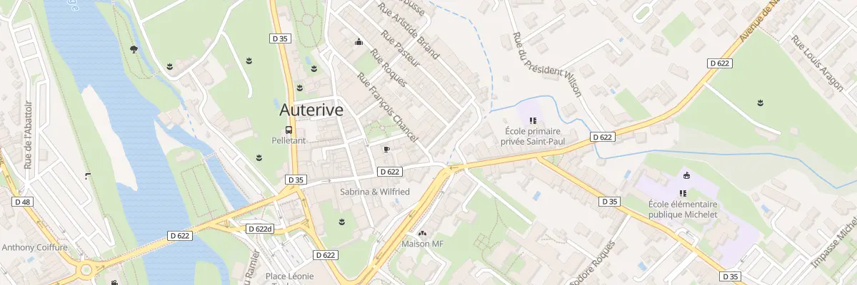Plan du 3 Rue de la Republique à Auterive