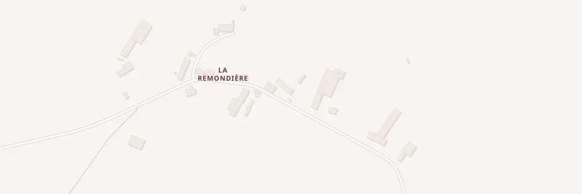 Plan du 5080 La Remondiere à Parnac