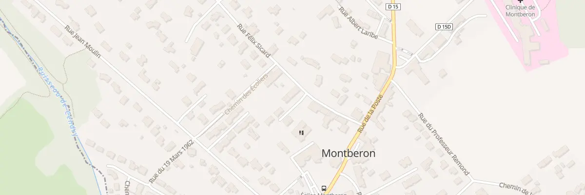 Plan du 7 Rue Félix Sicard à Montberon