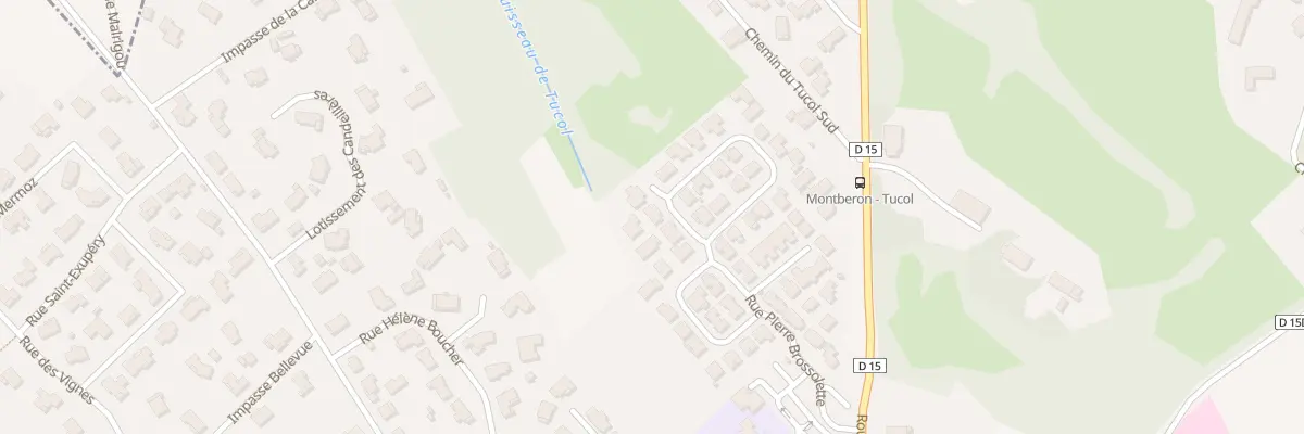 Plan du 55 Rue Pierre Brossolette à Montberon