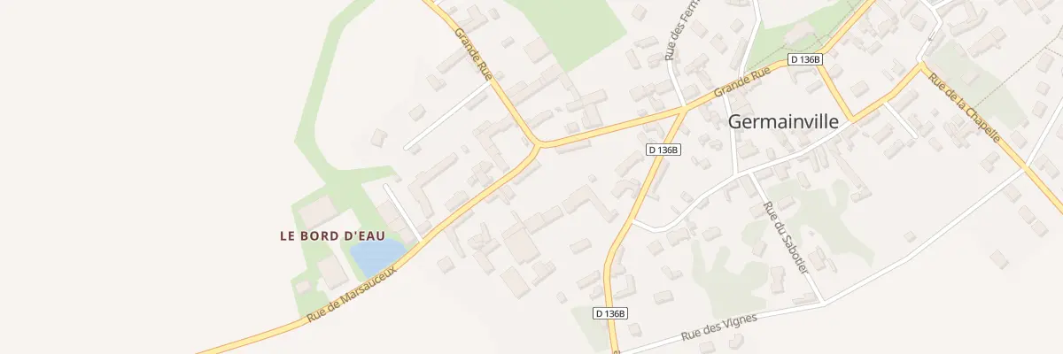 Plan du 42 Rue de Marsauceux à Germainville
