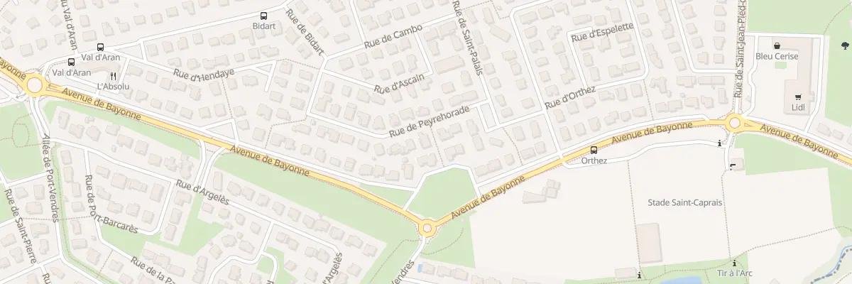 Plan du 26 Rue de Peyrehorade à L’Union