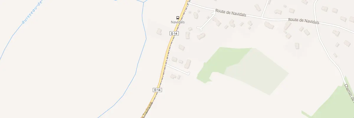 Plan du 147A Navidals Sud à Villematier