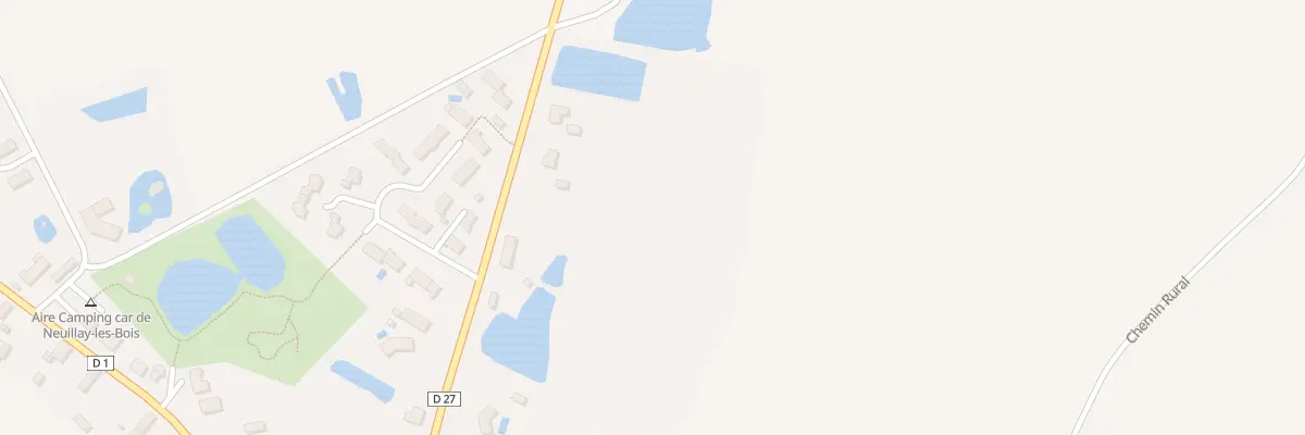 Plan du 8 Rue de la Resistance à Neuillay-les-Bois
