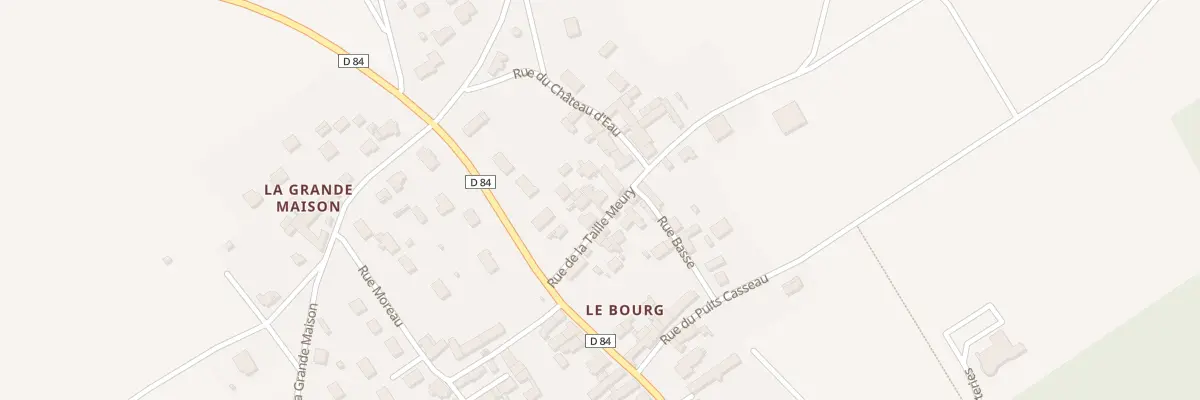 Plan du 6 Rue de la Taille Meury à Maslives