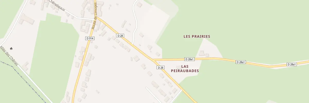 Plan du 1 Rte des Bouiges à Laurière