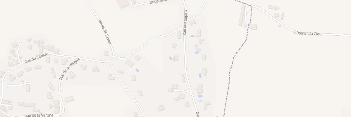 Plan du 35 Rue Des Sapins à Saint-Viance