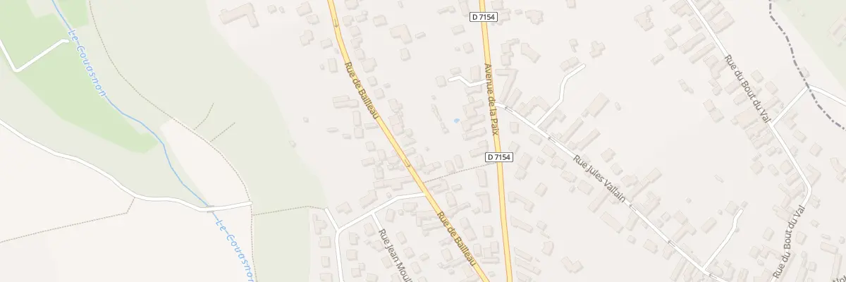 Plan du 12 Rue de Bailleau à Lèves