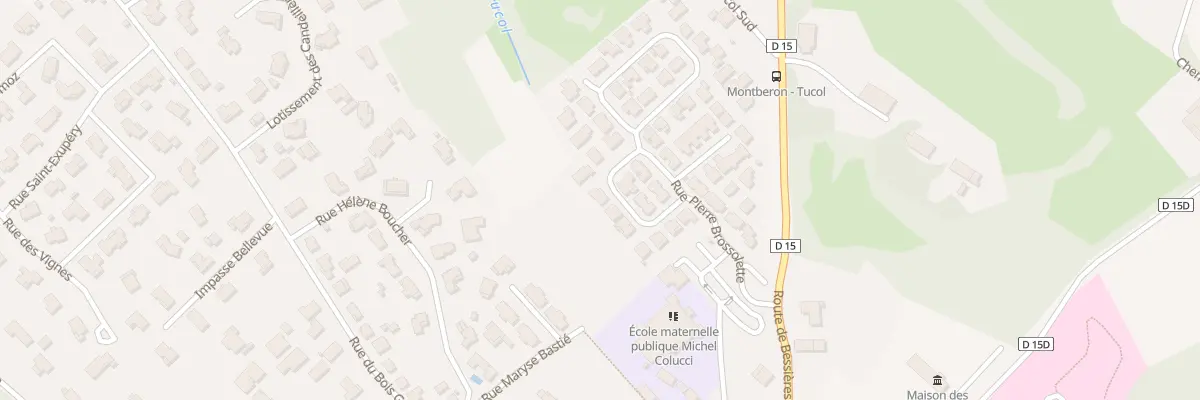Plan du 69 Rue Pierre Brossolette à Montberon