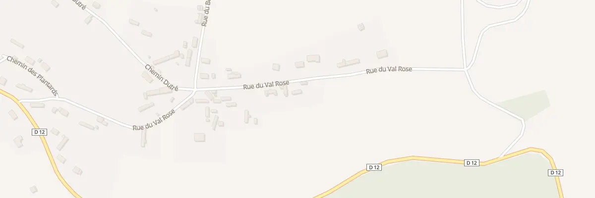 Plan du 25 Rue du Val Rose à Lisors