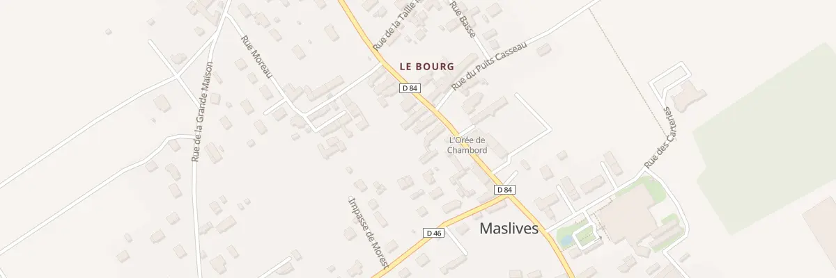 Plan du 23 Rue de Chambord à Maslives