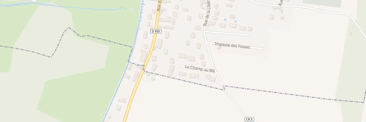 Plan du 319 Rue de la Libération à La Chaussée-d’Ivry