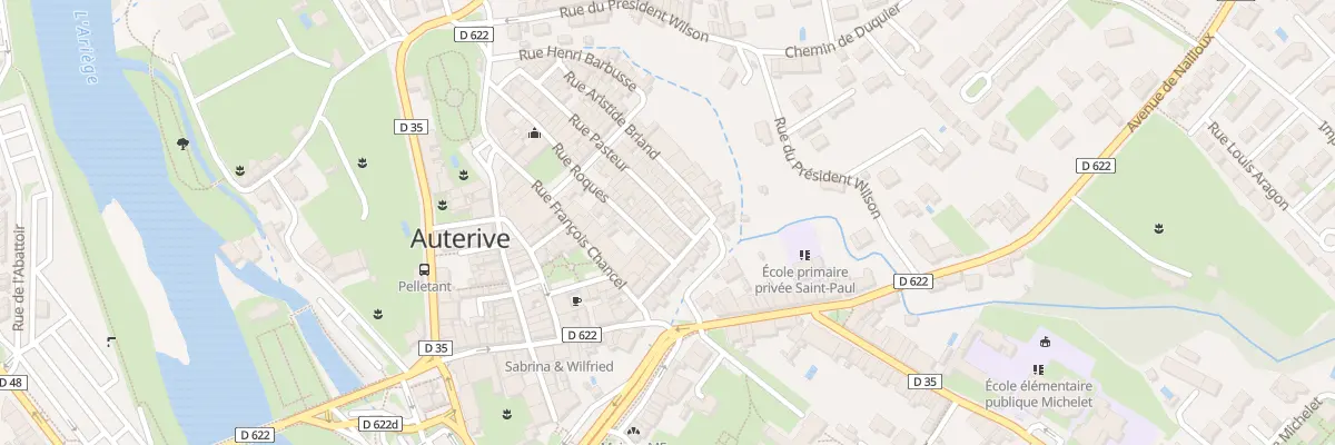 Plan du 5 Rue Pasteur à Auterive