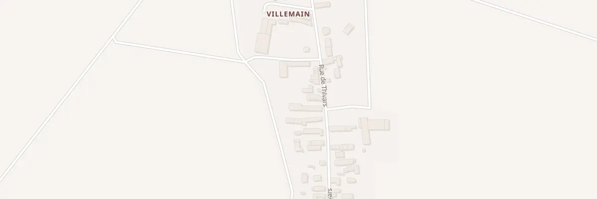 Plan du 21 Rue de Thivars à Dammarie