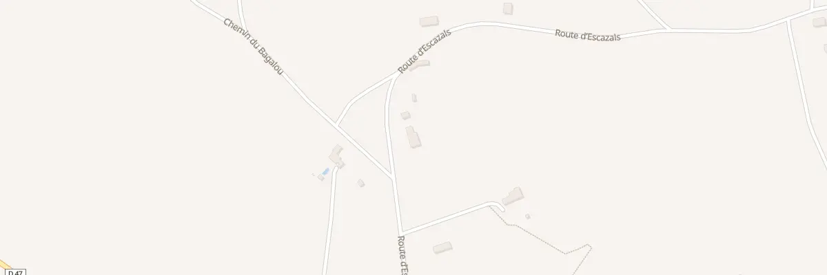 Plan du 1505 Rte d’Escazals à Fontanes