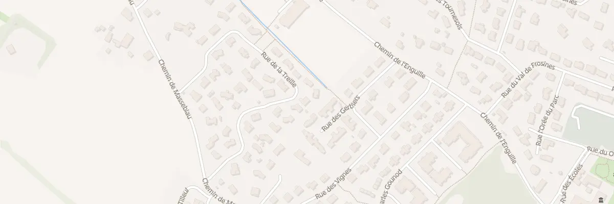 Plan du 22 Rue de la Treille à Saint-Geniès-Bellevue