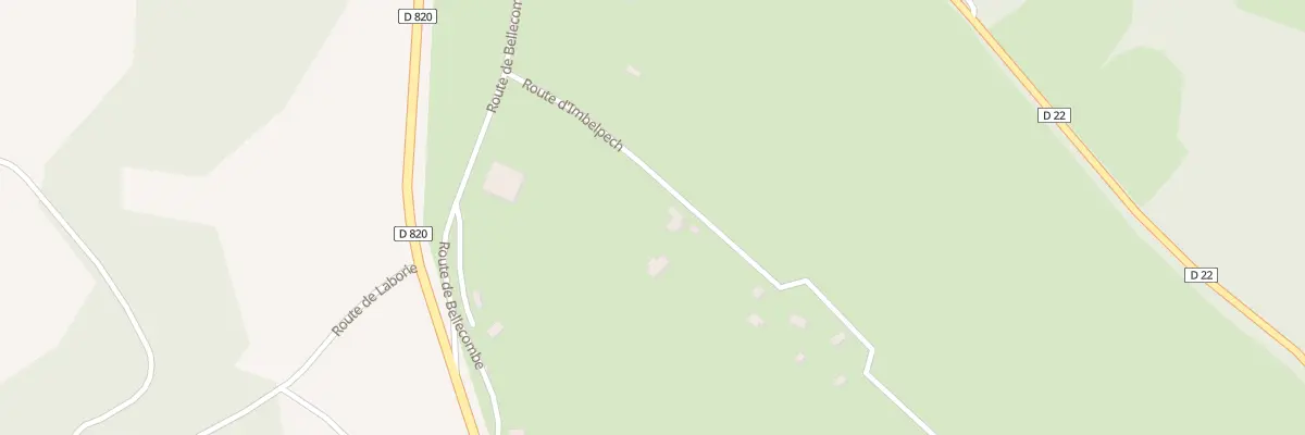Plan du 190 Rte d’Imbelpech à Frayssinet