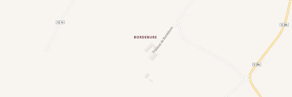Plan du 5051 Bordebure à Sougé