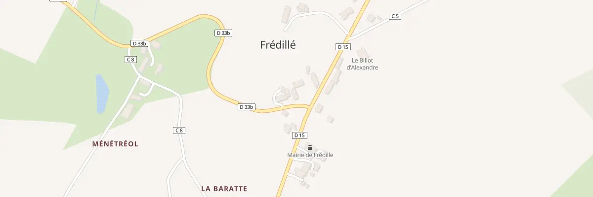Plan du 4 Rte de Selles à Frédille