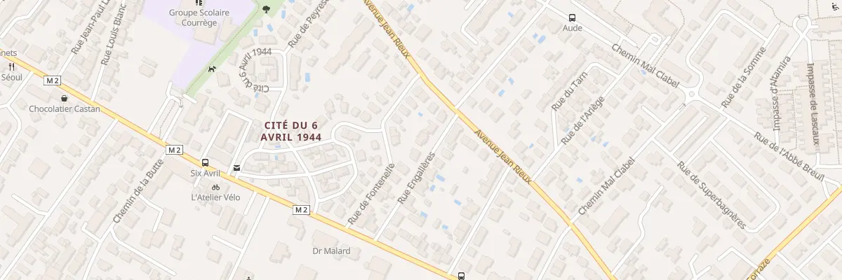 Plan du 17 Rue Engalieres à Toulouse