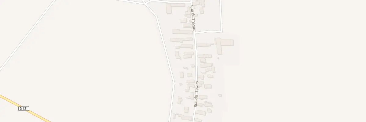 Plan du 15 Rue de Thivars à Dammarie
