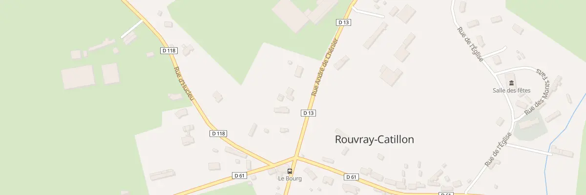 Plan du 87 Rue Andre de Chenier à Rouvray-Catillon