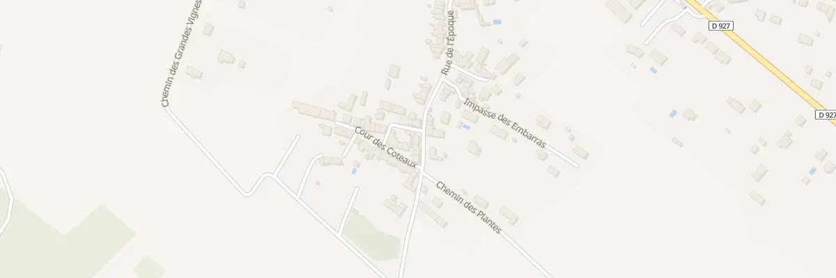 Plan du 58 Rue de l’Epoque au Pont-Chrétien-Chabenet