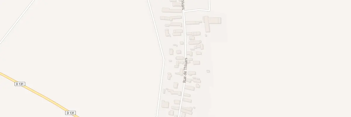 Plan du 11 Rue de Thivars à Dammarie
