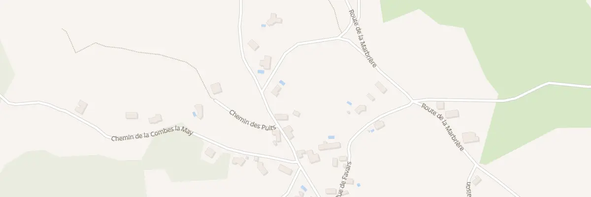 Plan du 5286 A Favars à Nespouls