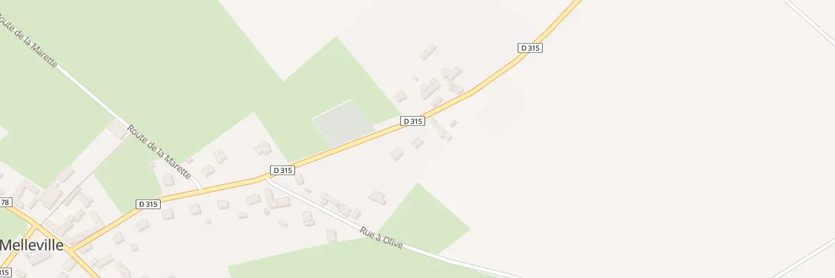 Plan du 21 Rte de Millebosc à Melleville