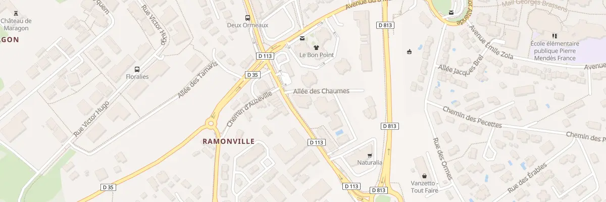 Plan du 5 All des Chaumes à Ramonville-Saint-Agne