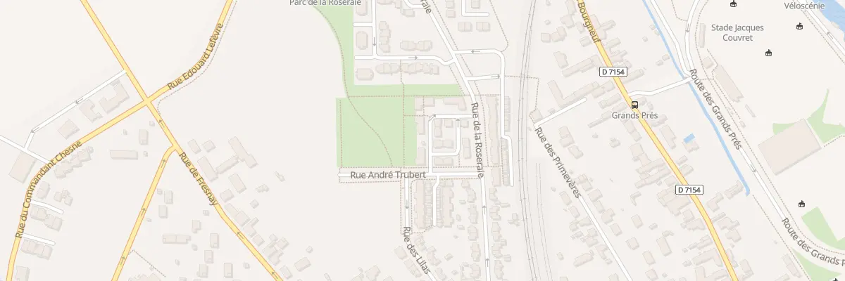 Plan du 7 All des Balcons de la Roseraie à Chartres