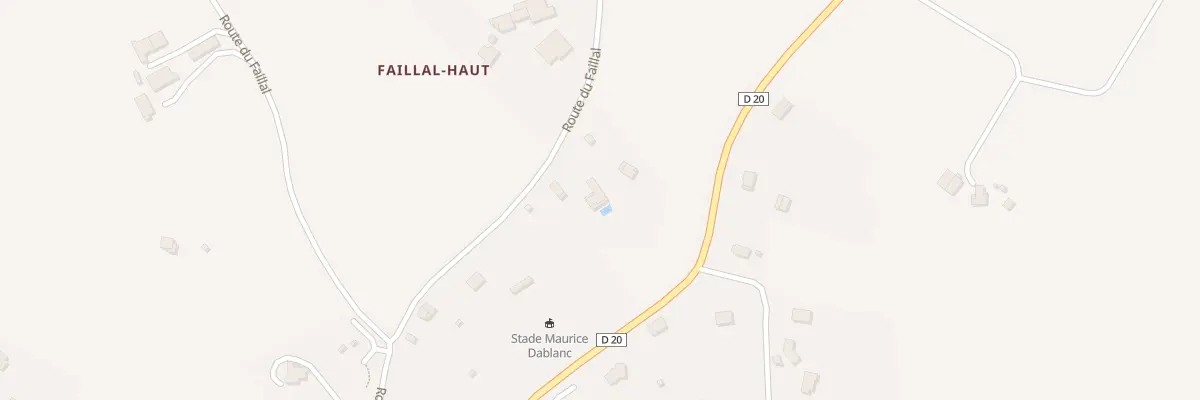 Plan du 420 Rte du Faillal à Montpezat-de-Quercy